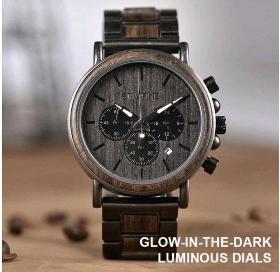 Men’s Watch with Luminous Dials