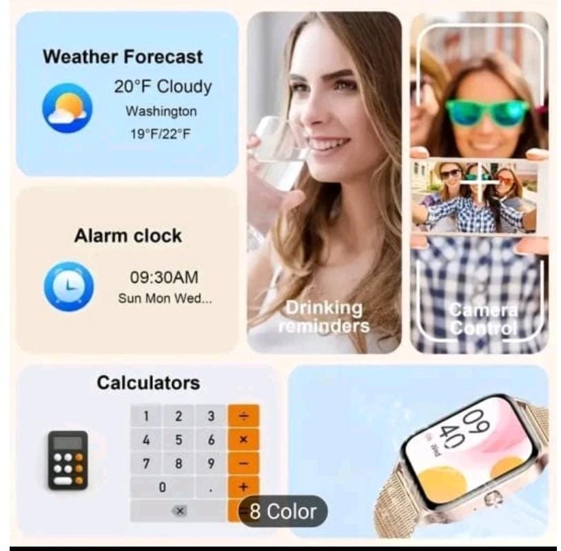 SmartFit Watch for women