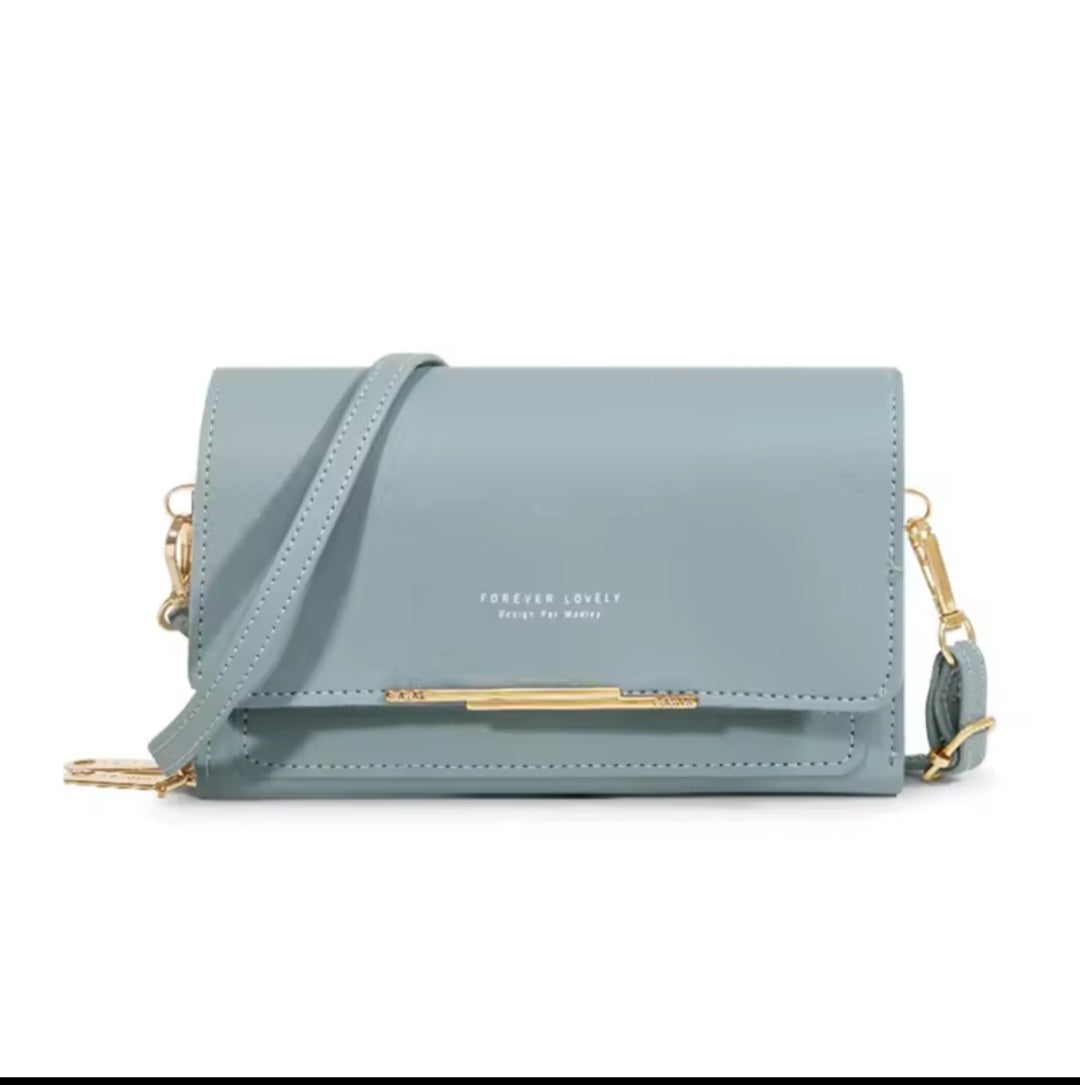 Women’s Korean Style Large Capacity Wallet Handbag – Multi-Card Casual Shoulder Mobile Phone Bag