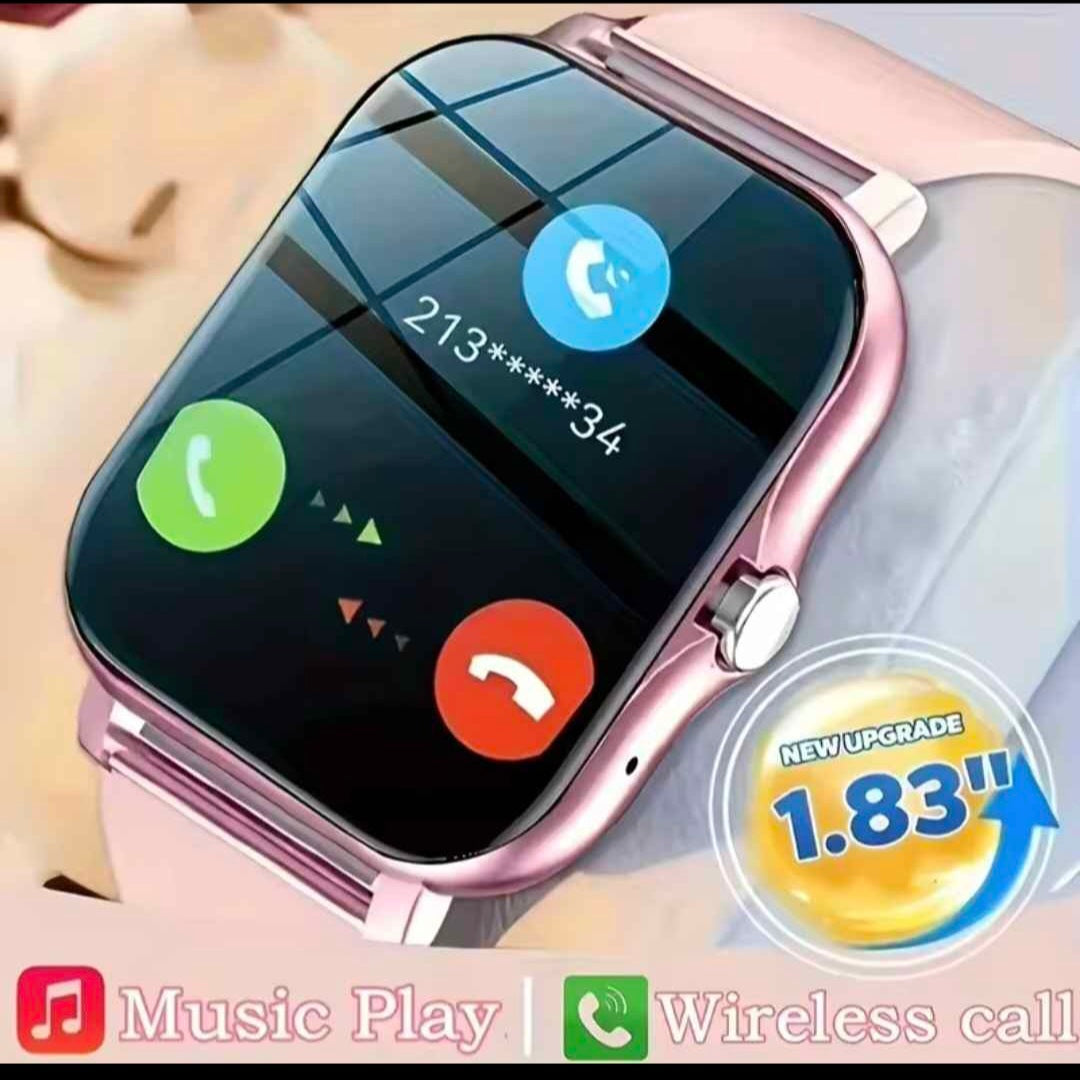 Smart Watch for Android & iOS – 1.83” HD Display Bluetooth Call & Sports Fitness Watch
Two watches,