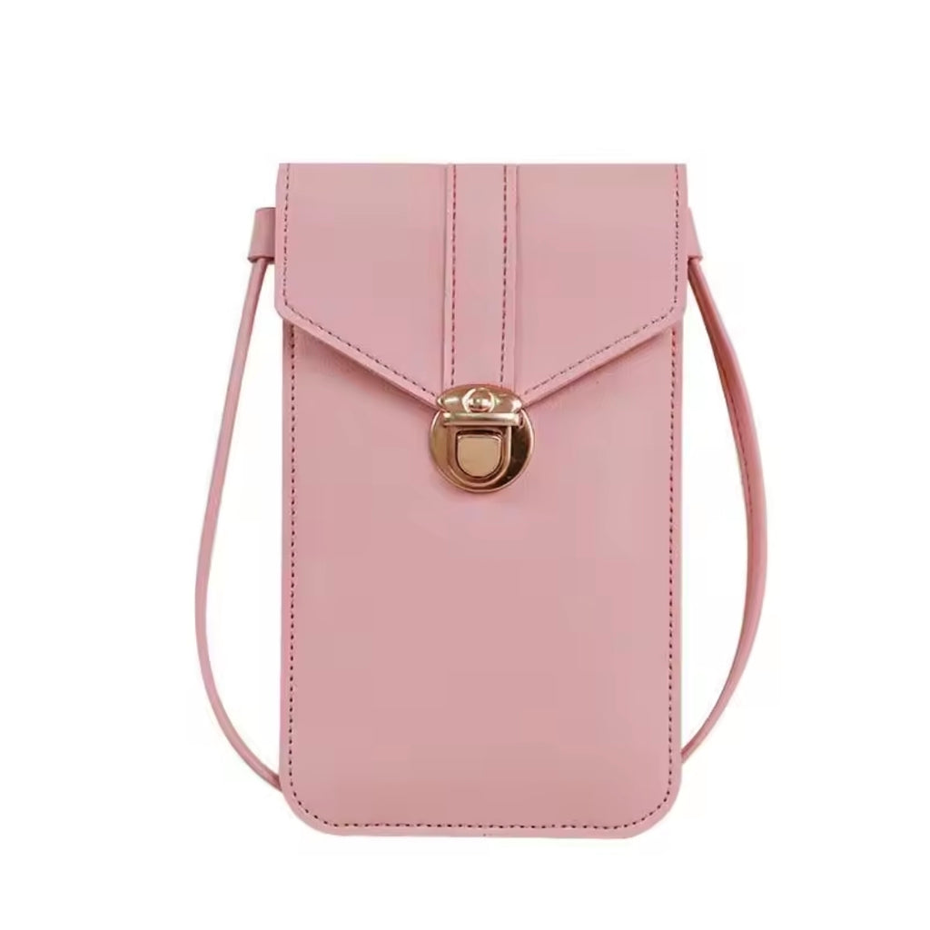 2024 Women’s Touchscreen Phone Shoulder Bag – PU Leather Crossbody Messenger Purse with Card Holder2024 Women’s Touchscreen Phone Shoulder Bag – PU Leather Crossbody Messenger Purse with Card Holder