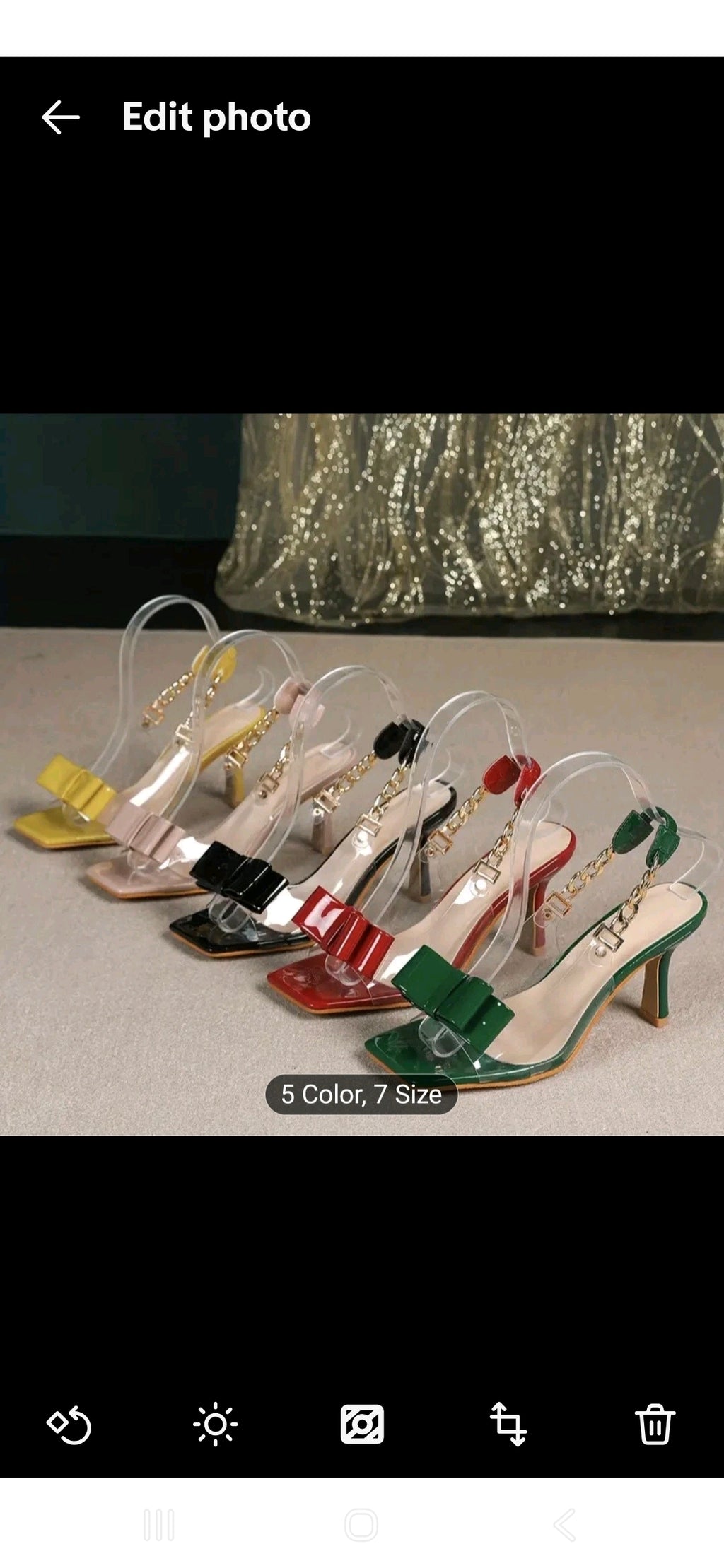 European Model High Heel Sandals