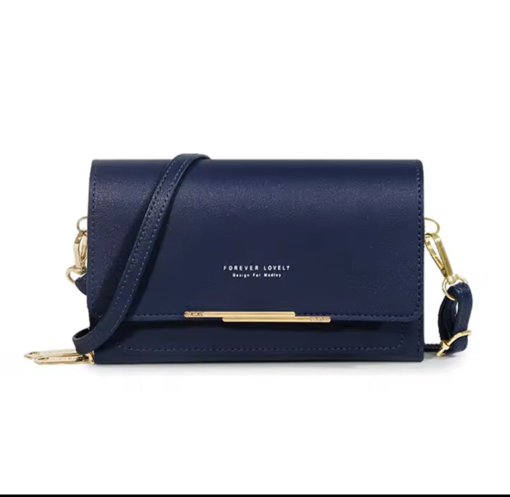 Women’s Korean Style Large Capacity Wallet Handbag – Multi-Card Casual Shoulder Mobile Phone Bag