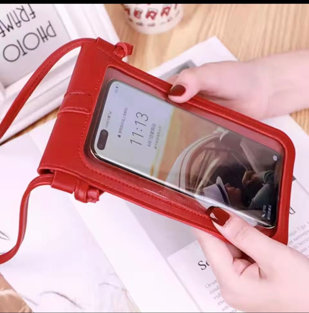 2024 Women’s Touchscreen Phone Shoulder Bag – PU Leather Crossbody Messenger Purse with Card Holder2024 Women’s Touchscreen Phone Shoulder Bag – PU Leather Crossbody Messenger Purse with Card Holder