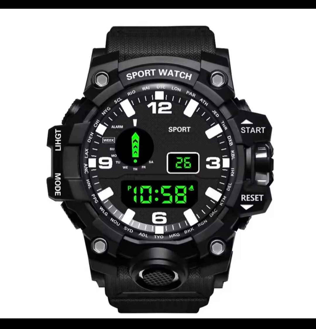 Fashion Men’s Sports Electronic Wristwatch
