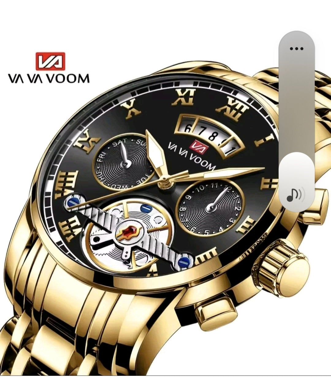 Religion Men’s Luxury Sports Watch – Stainless Steel Luminous Quartz Waterproof Wristwatch