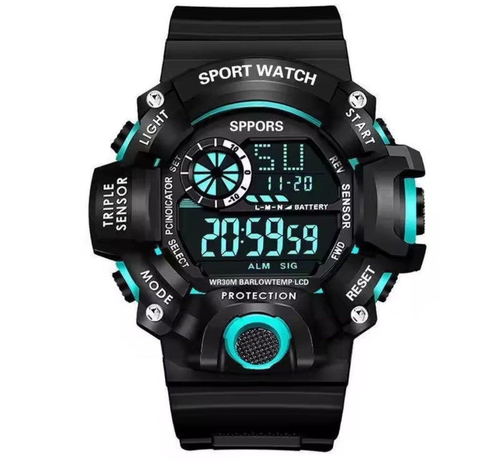 Fashion Men’s Sports Electronic Wristwatch