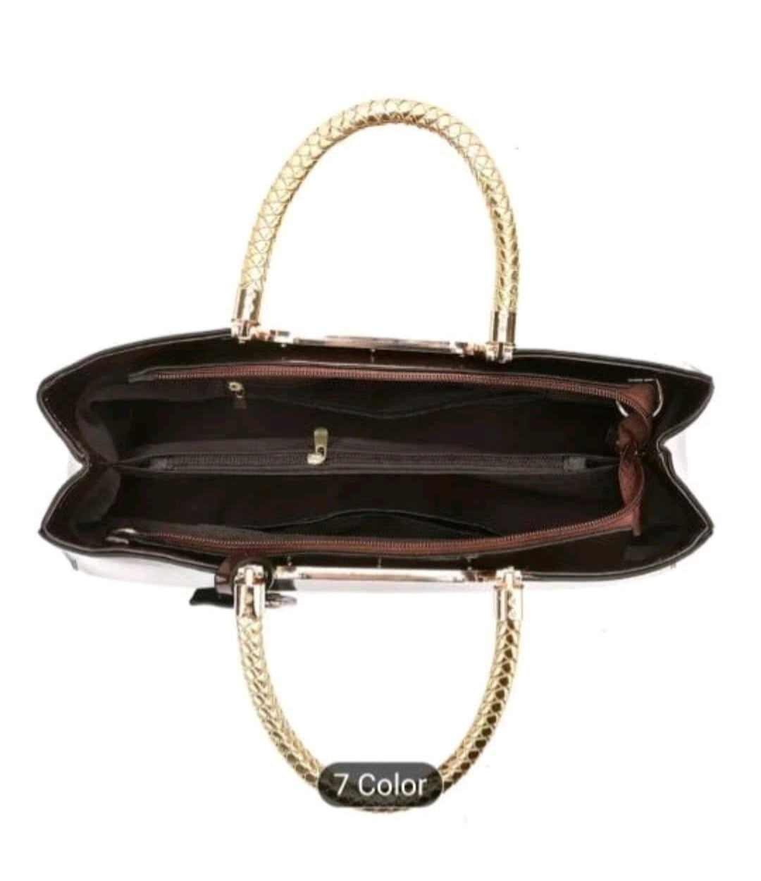 Glossy White Evening Clutch
