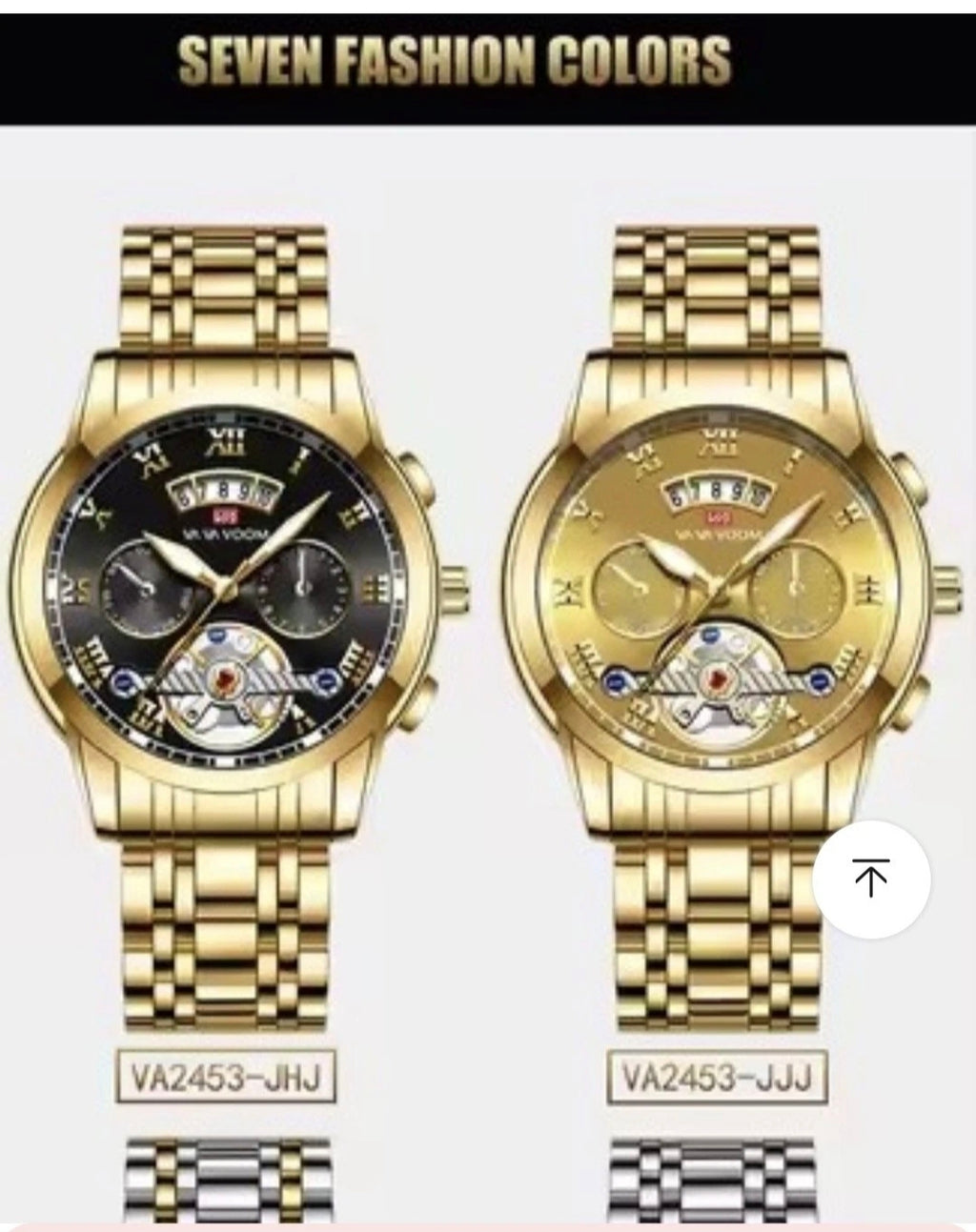 Religion Men’s Luxury Sports Watch – Stainless Steel Luminous Quartz Waterproof Wristwatch