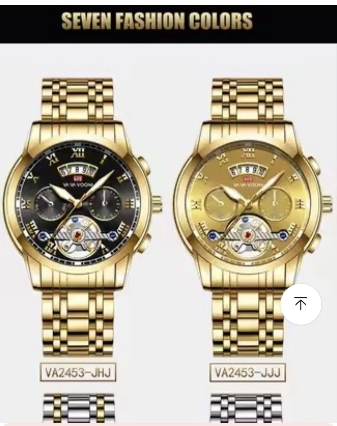Religion Men’s Luxury Sports Watch – Stainless Steel Luminous Quartz Waterproof Wristwatch